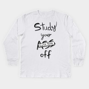 Study your Gluteus Maximus Off Kids Long Sleeve T-Shirt